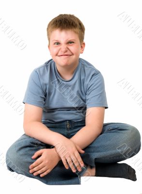 angry little boy