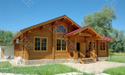 The big wooden house.