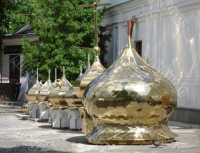 Domes of christian church