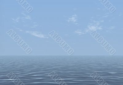 Ocean 3d render