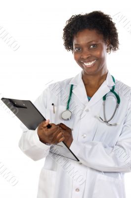 African american woman doctor