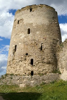 Old serf Russian tower