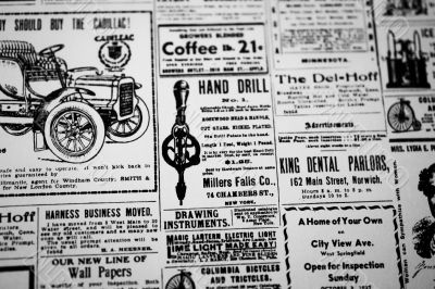 old news papier