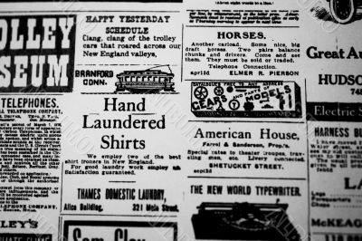old news papier