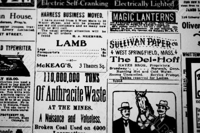 old news papier