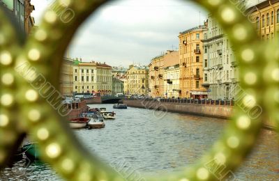 View through the circle
