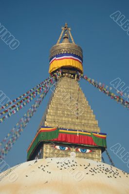 Boudhanath Stupa in Kathmandu