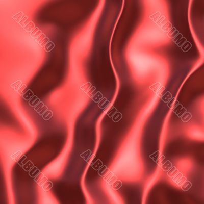 Glossy silk fabric