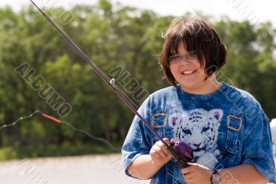Child Fishing