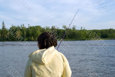 Girl Fishing