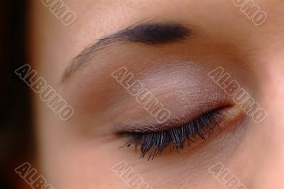 closed eye