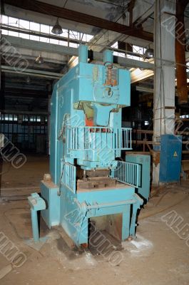 The old metalcutting machine tool.
