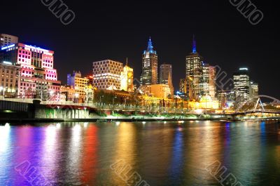 Melbourne City Skyline