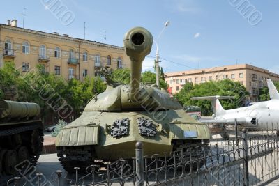 Heavy tank IS-3 of times of the second world war.