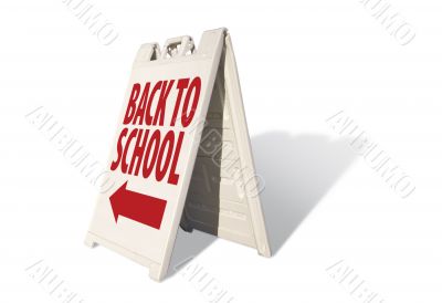 Back to School Tent Sign