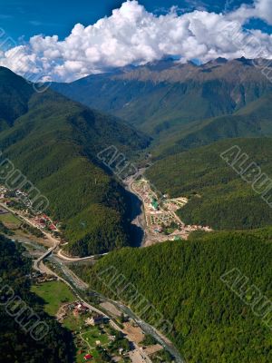 Settlement in Mountains