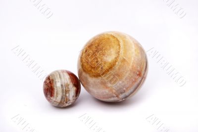 Spheres from a greenstone