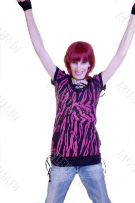 arms up