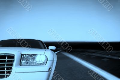 Car on the highway