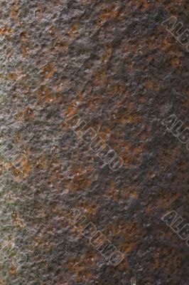 Rusted old metall background