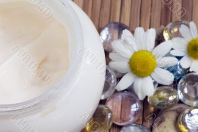 Chamomile and face cream - natural body-care