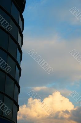 Highrise modern building