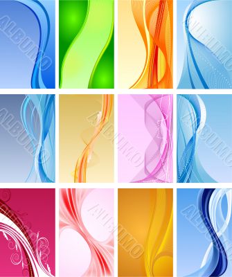 Abstract backgrounds vector