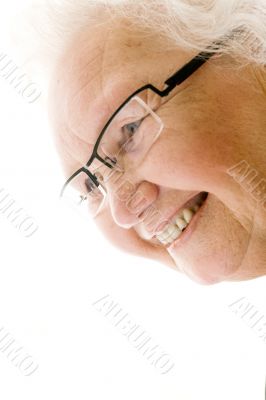 Smiling grandmother