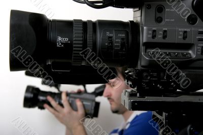 two dv-camcorders