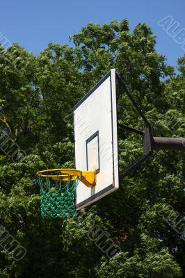 Outdoor basketball