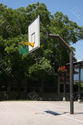 Outdoor basketball