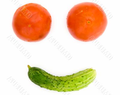 vegetable smile