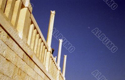 Wall of Croatian fortress