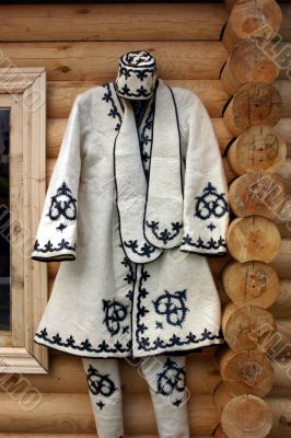 National clothes of Caucasus.