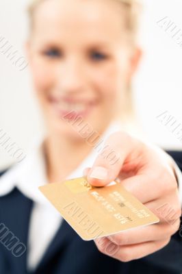 Card in hand