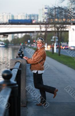 Smiling woman