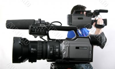 two dv-camcorders