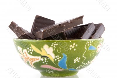 chocolate in a bowl