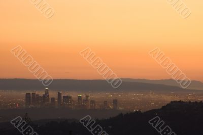 City at Sunset