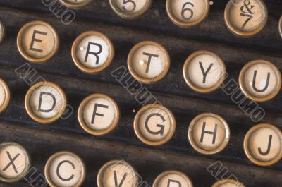 Typewriter Keys