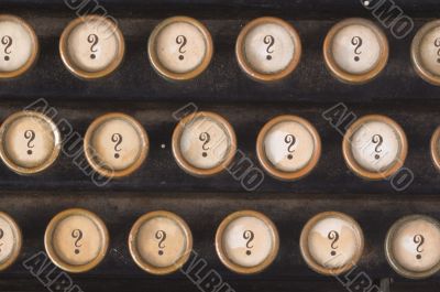 Typewriter Keys