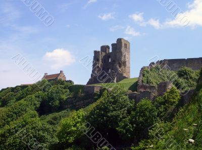 Scarborough Castle view