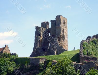 Scarborough Castle view