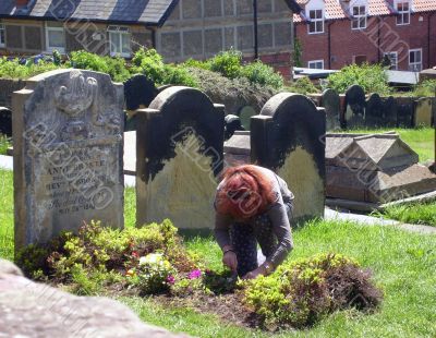 Anne Brontes Gravestone