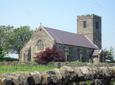 Church in countryside