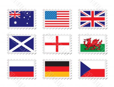 stamp flag