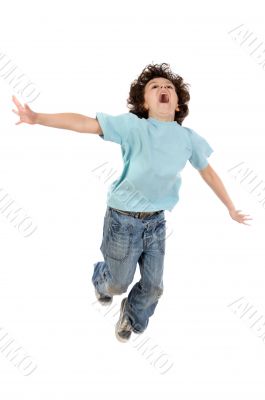 Child jumping