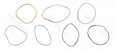 Colored Rubber Bands