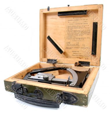 isolated gunner`s clinometer