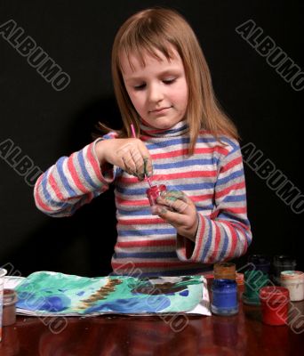 drawing girl